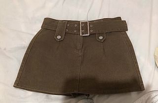 Brown Kendall Skirt Skort