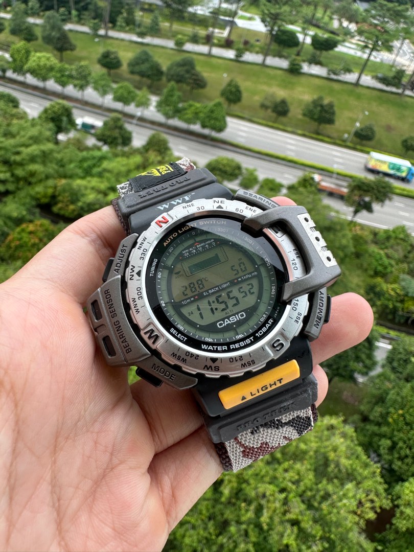 Casio Protrek wwf limited edition Men s Fashion Watches Accessories Watches on Carousell