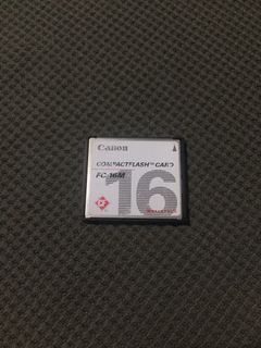 CF CARD | COMPACT FLASH CARD | CANON | DIGITAL CAMERA