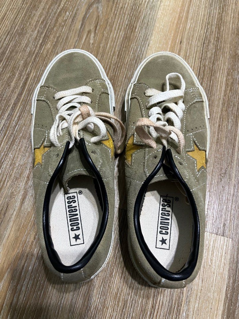 Converse one star black kabel korea Men s Fashion Footwear Sneakers on Carousell