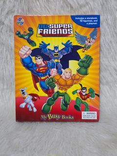 DC Super Friends Book with figures