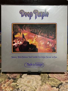 Deep Purple Made in Europe Vinyl Record Japan Pressed