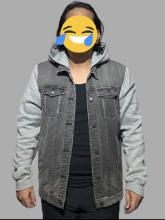 Denim Hooded Jacket