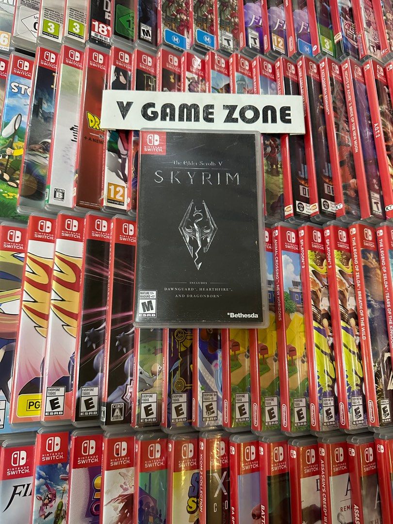 The Elder Scrolls V Skyrim - Nintendo Switch Used Games - Physical Game  Card, Video Gaming, Video Games, Nintendo on Carousell