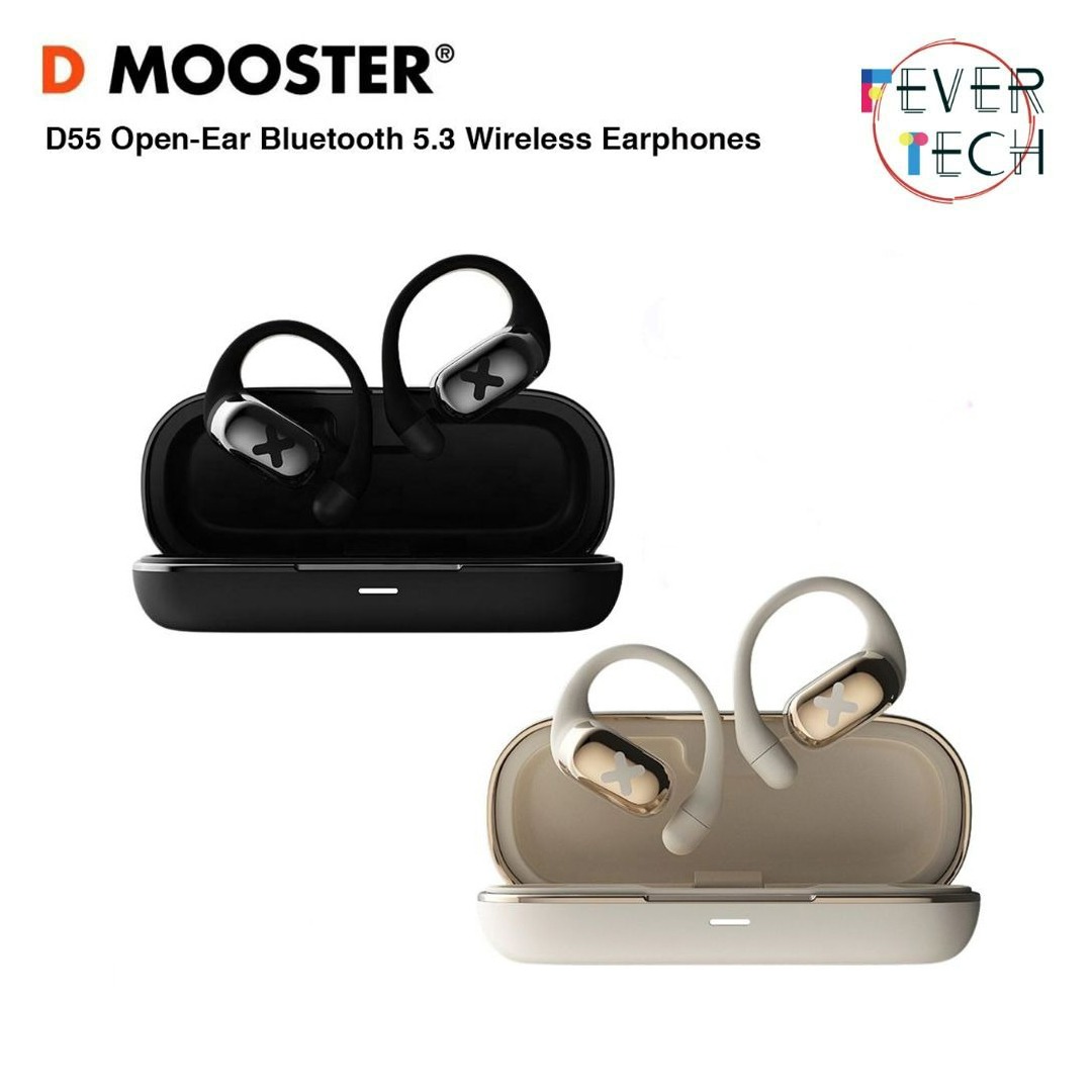 DMOOSTER D55 Open-Ear Bluetooth 5.3 Wireless Earphones: ASM Technology ...