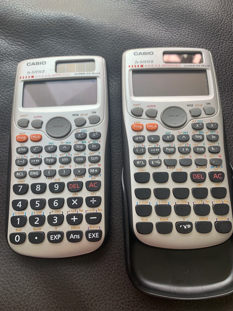 Dse cal機 Casio計數機 fx-50FH II , 手提電話, 其他裝置 - Carousell