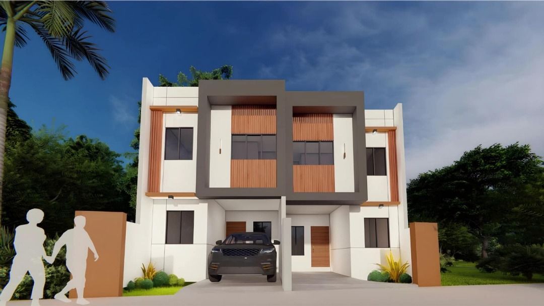 DUPLEX HOUSE for sale 4bedroom in Cloverleaf Homes Mambaling Cebu City