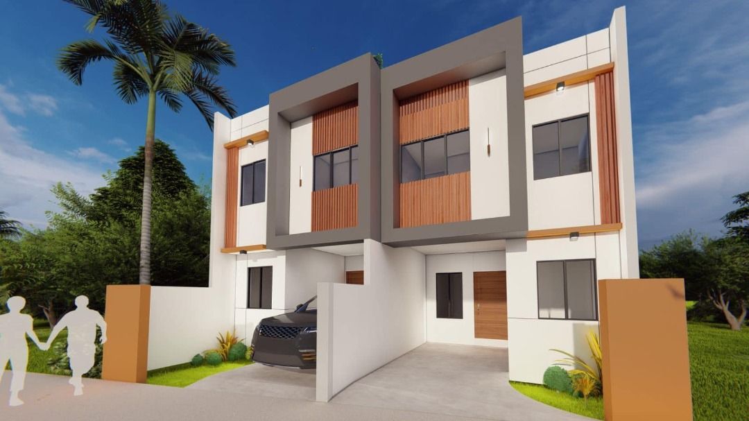 DUPLEX HOUSE for sale 4bedroom in Cloverleaf Homes Mambaling Cebu City