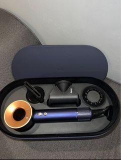 Dyson Supersonic Hair Dryer with Presentation Case (Vinca Blue/Rose)