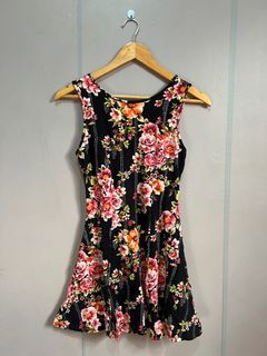 F21 floral dress