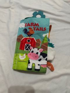 Farm tails infant soft toy