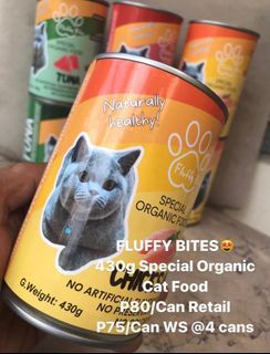 Fluffy Bites 430g Wet Cat Food