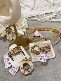 Fred Design Ring earring pendant bangle 18k japan gold