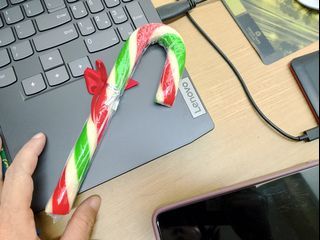 FREE big candy cane candy when you buy