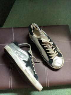 GGDB silver sneakers