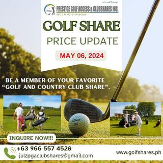 Golf Share Price Update as of May 06, 2024 / Manila Polo Club