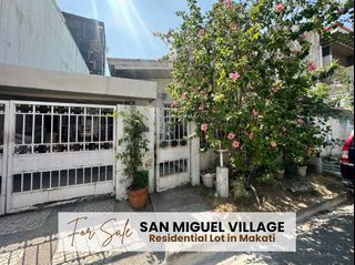 GOOD DEAL San Miguel Village, Makati: Lot w Old House for Sale!