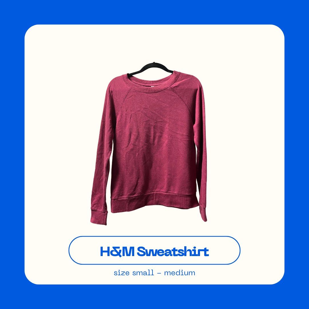 H M DIVIDED Sweatshirt Women s Fashion Coats Jackets and Outerwear on Carousell
