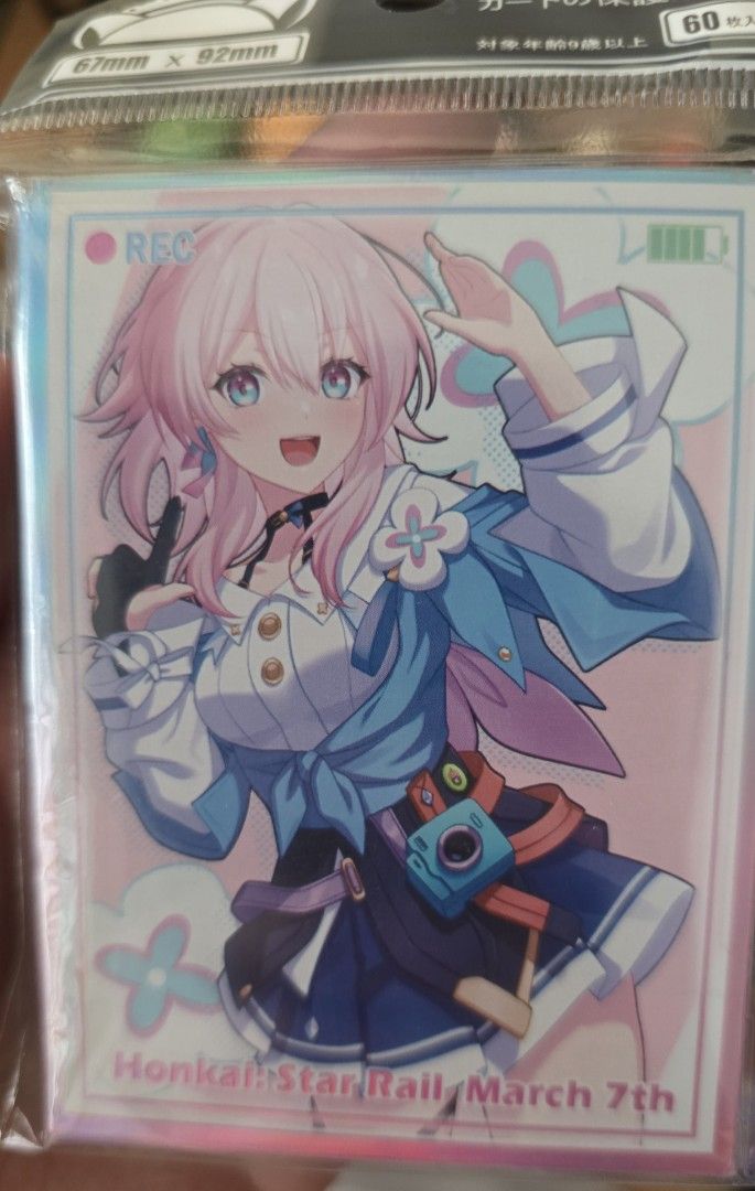 Honkai Star Rail March 7th Card sleeves, Hobbies & Toys, Toys & Games on Carousell Honkai Star Rail March 7th Card sleeves, Hobbies & Toys, Toys & Games on Carousell