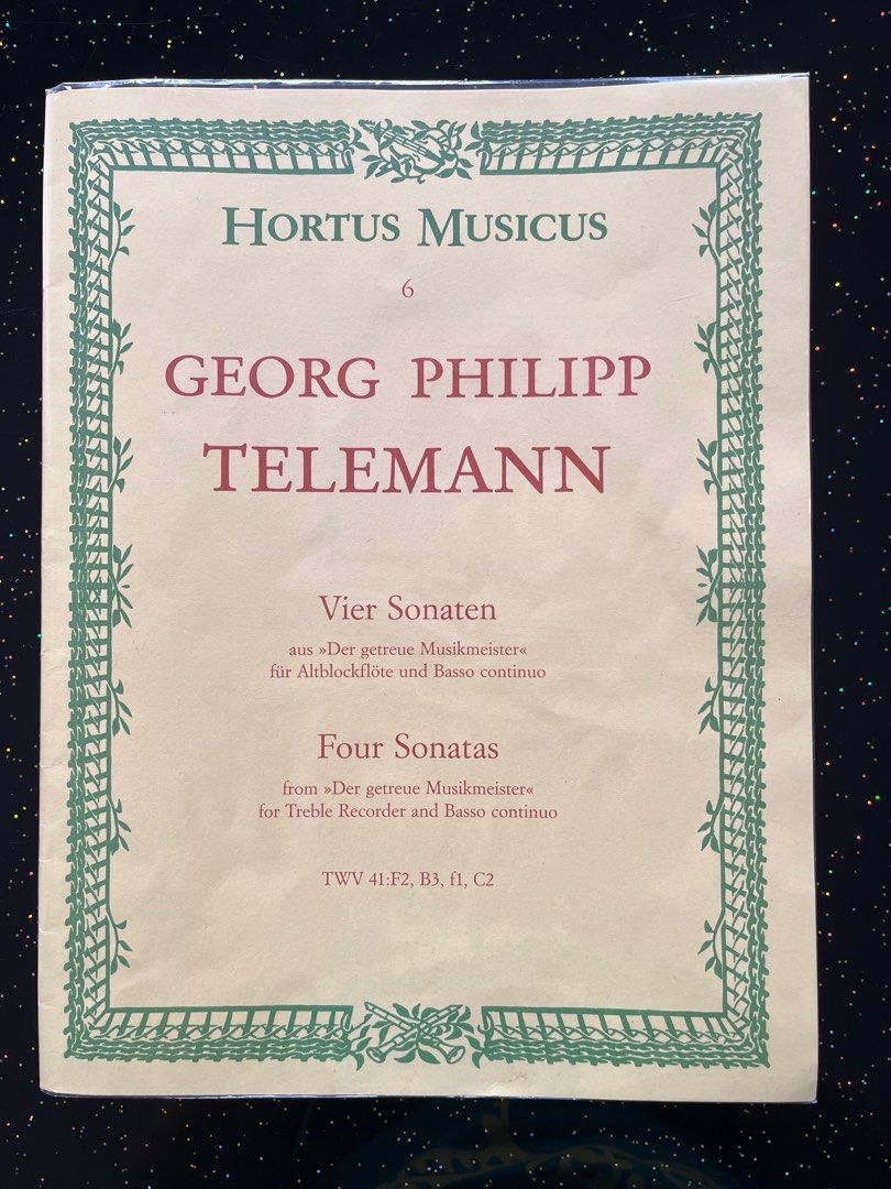 Hortus Musicus 6 (Georg Philipp Telemann)