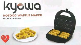 Hotdog maker
Waffle maker
Double purpose
Good quality
1 year warranty