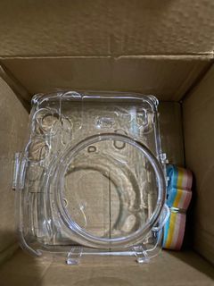 Instax Mini 11 Clear Case with Free Stickers
