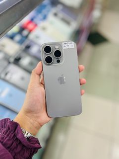 iPhone 15 Pro 128gb 100%bh Factory Unlock NTC Approved🇵🇭