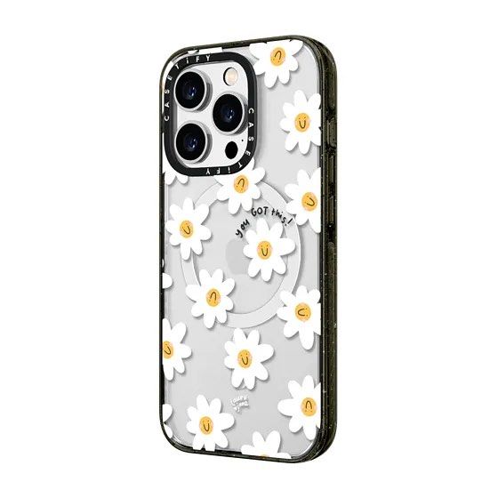 iPhone 15 pro Casetify x Laura Jane Daisies, Mobile Phones
