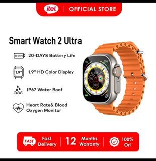 ITEL SW-12U Smart Watch 2 Ultra Brand New TAGS Mi Band