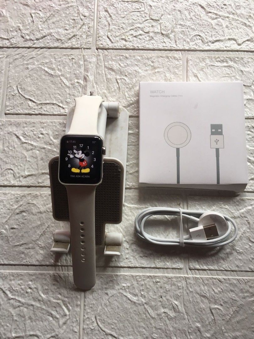 Iwatch apple series 1 42mm mulus resmi ibox normal bisa cod kirim2
