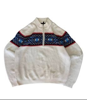 Izod Quarer Zip Knitted Sweater