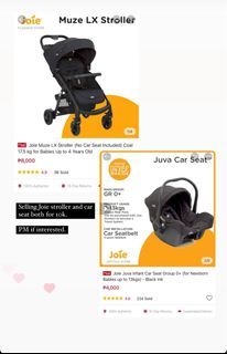 Joie - Stroller and Car Seat