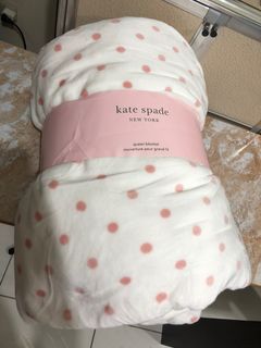 Kate spade queen size fleece blanket