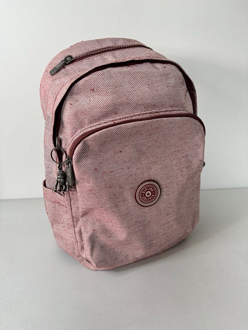 KIPLING City Pack Red L size, Women's Fashion, Bags Wallets