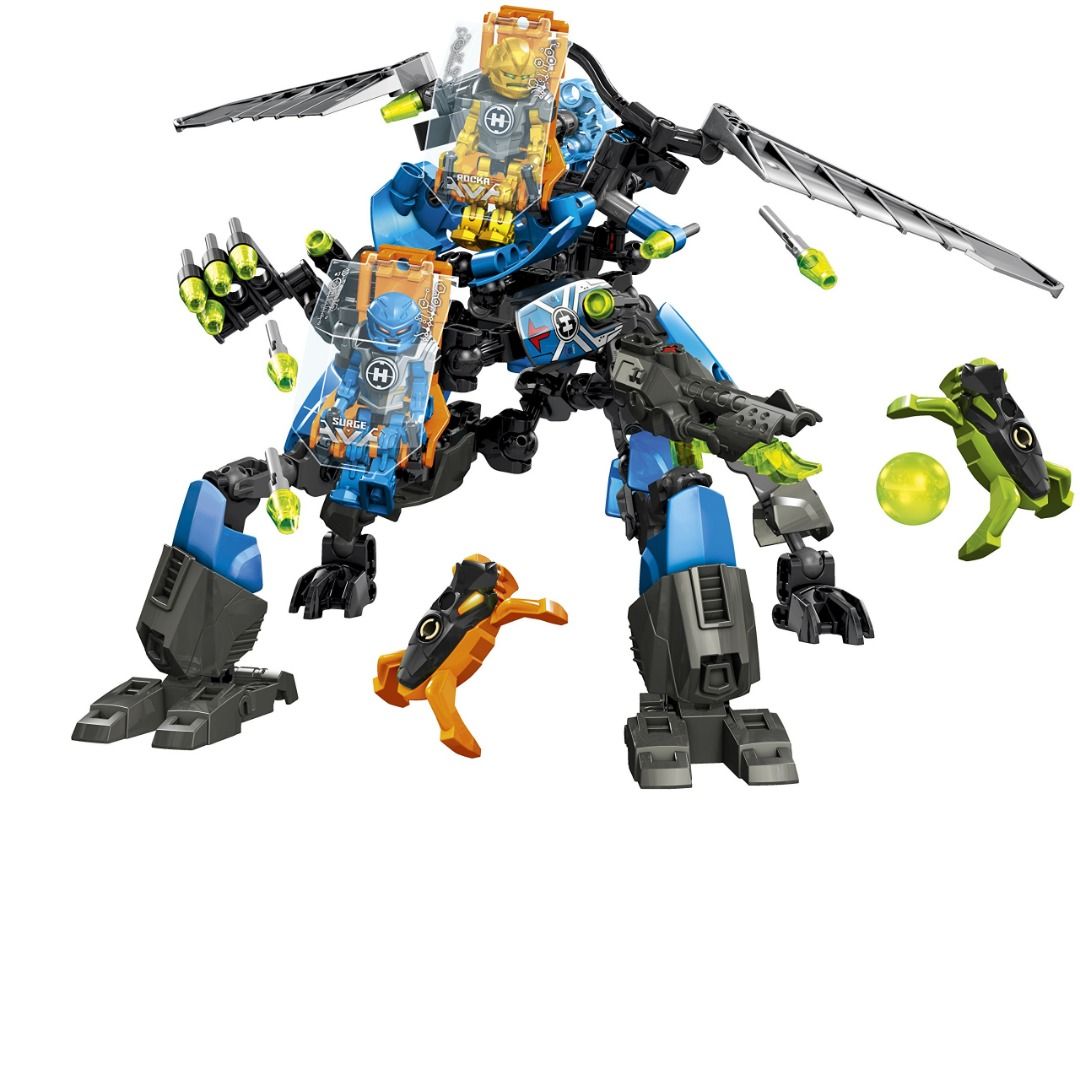 LEGO® HERO FACTORY SET 44028 Surge & Rocka Combat Machine, Hobbies & Toys,  Toys & Games on Carousell