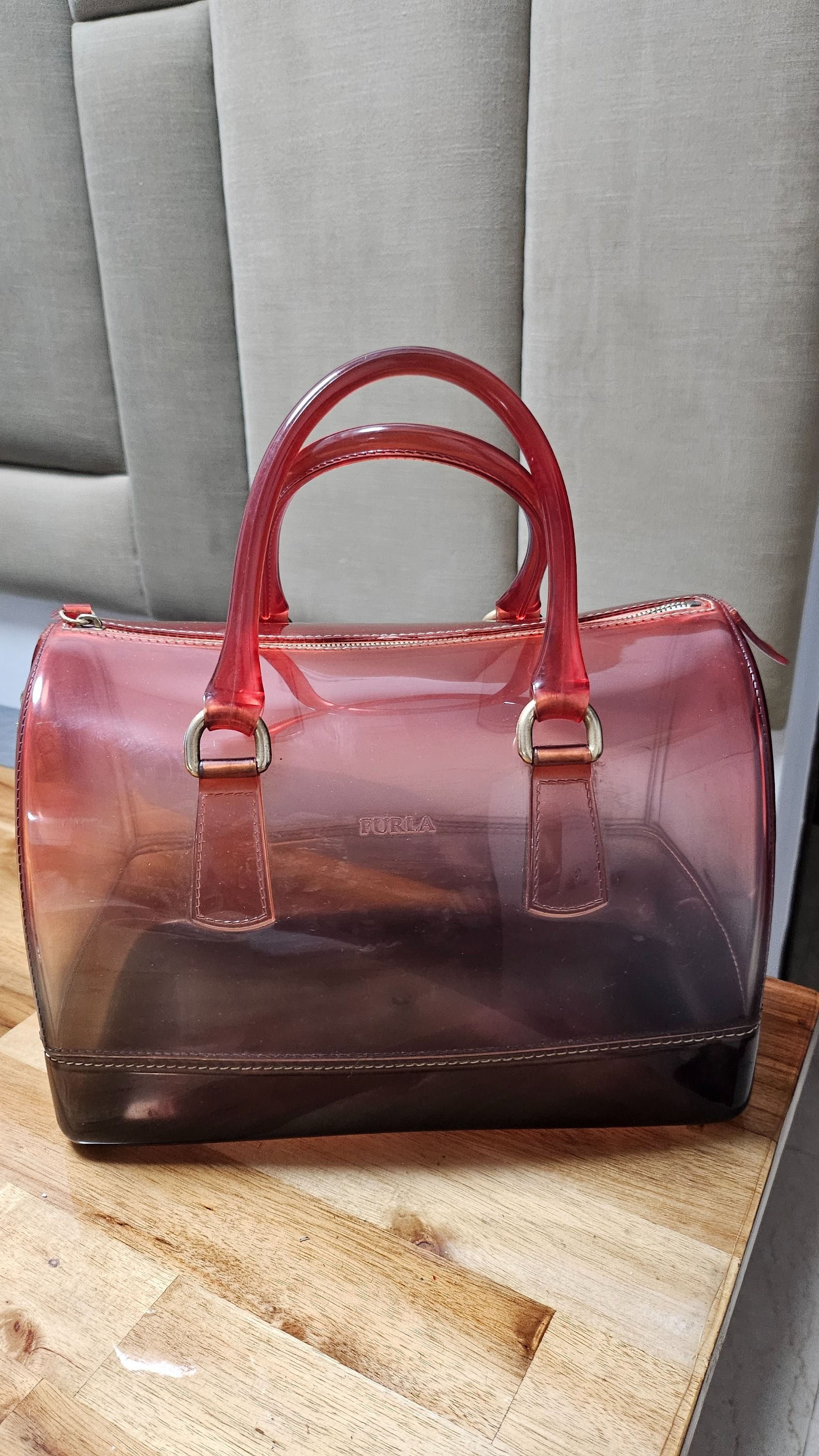 Limited Edition Last Piece Authentic Large Furla Candy Bag