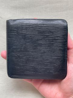 Louis Vuitton Black Epi Bi-Fold Wallet