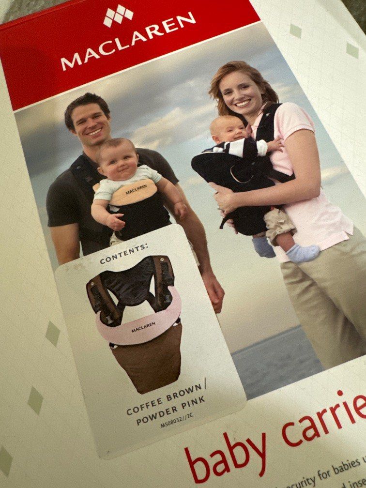 Maclaren baby carrier Babies Kids Going Out Carriers Slings on Carousell