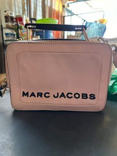 Marc Jacobs Lunch box handbag in Blush Powder Pink