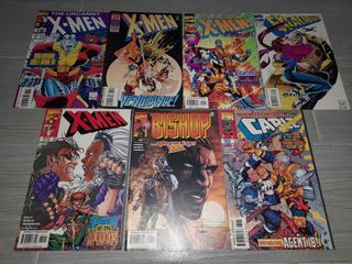 Marvel Comics X-men excalibur bishop cable set xmen mutant