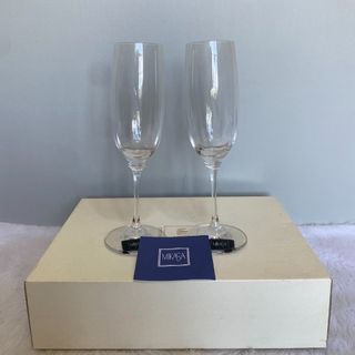 Mikasa Stephanie Clear Crystal Champagne Wine Glass