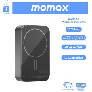 Momax Q Mag X2 20000mAh Wireless Power Bank