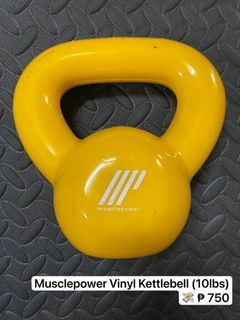 Musclepower Vinyl Kettlebell (10lbs)