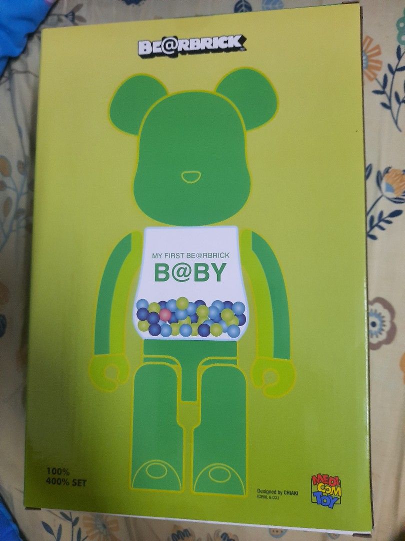 MY FIRST Bearbrick Baby MACAU 2022 100% & 400%, 興趣及遊戲, 玩具 ...