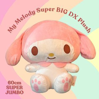 My Melody Sanrio Super Super Big DX 60cm Plush