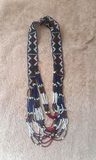 Native beaded necklace