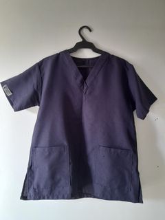 Navy Blue Medical Scrub Suit