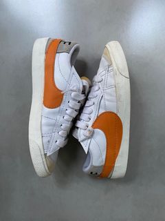 Nike blazer white alpha orange