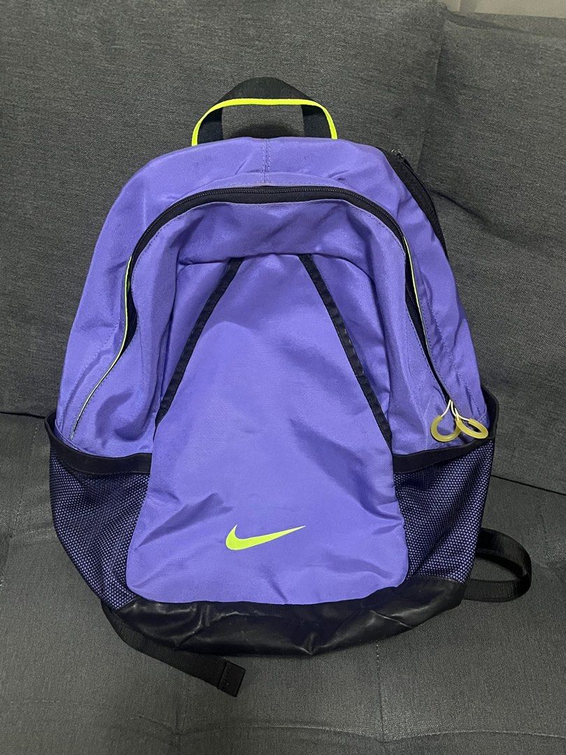 neon nike bookbag