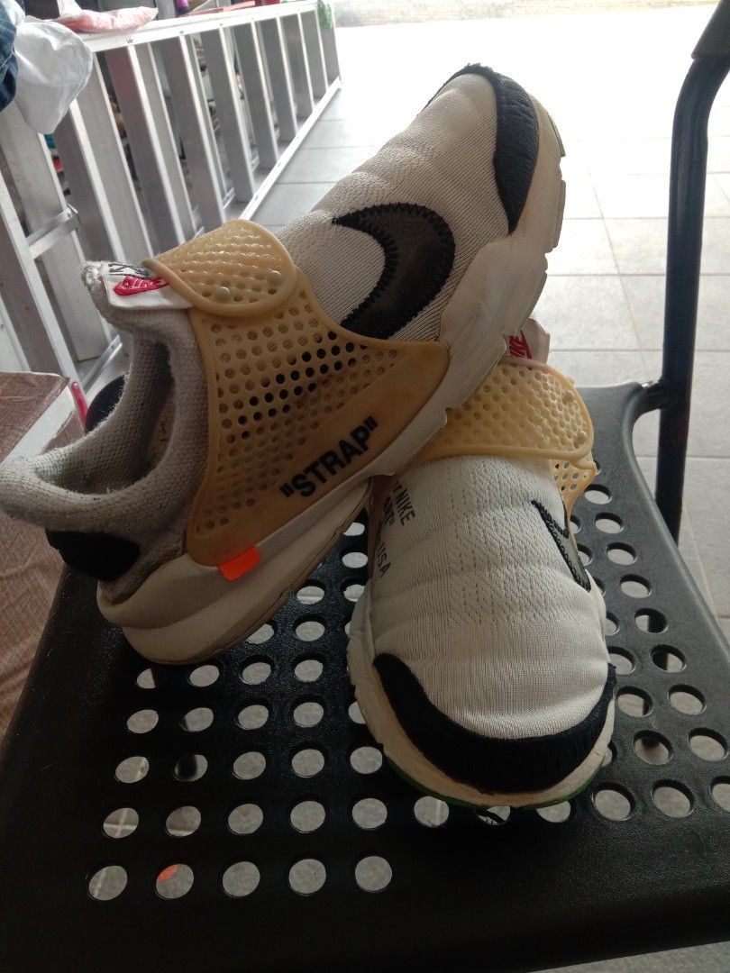 Nike Sock Dart Off White Men s Fashion Footwear Sneakers on Carousell